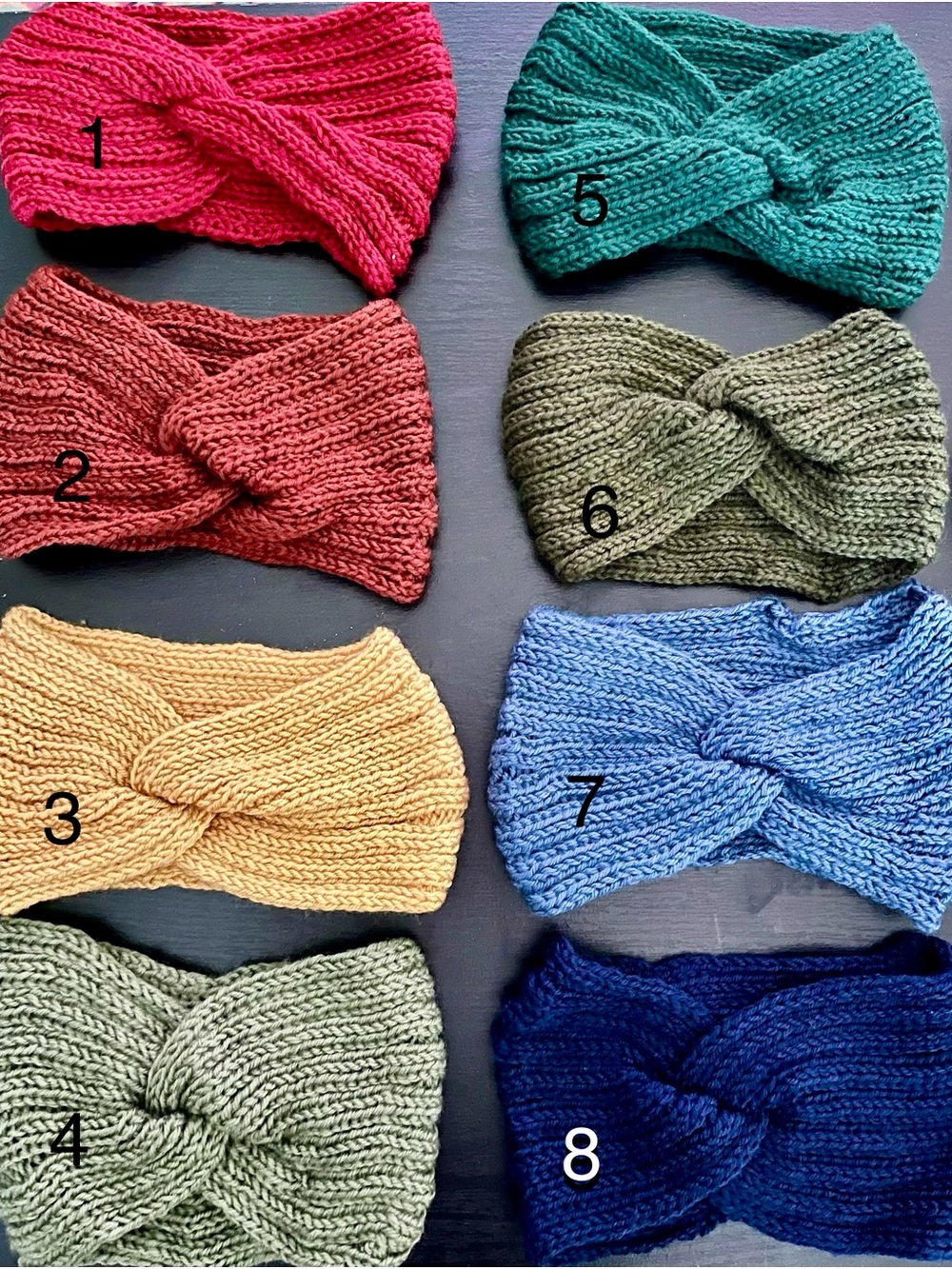 3 for $5 Knit Headbands- choice of 36 colors